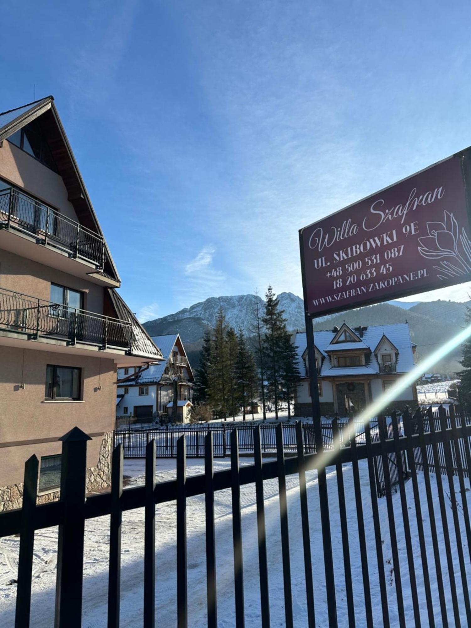 Willa Szafran Zakopane Exterior foto